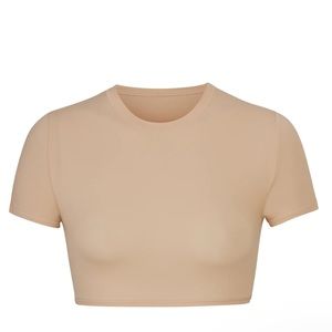 Skims Fits Everybody Super Cropped Shirt